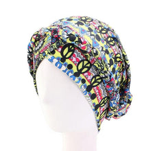 Load image into Gallery viewer, Fashion Soft Cotton Print Braid Turban Lightweight Muslim Turbans Head For Women Women's Hijabs Caps Hat Lightweight Inner Hijab Caps Elegant Arab Wrap Head Scarves Turban Scarf For Women