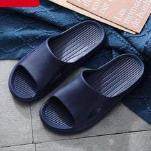 Load image into Gallery viewer, Fashion Summer Women's Flip-Flops Slippers Shoes For Women Open Toe Clear Women Outdoor Flat Beach Slides Soft Lightweight Sandals For Women Anti Slip Casual Slippers Shower Beach Pool Bathroom Flat Slides Shoes
