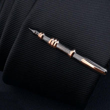 Load image into Gallery viewer, Fashion Tie Clips Men's Metal Necktie Bar Tie Bar Clip Men's Daily Tie Clip Accessories Unique Modern Stainless Steel Fashion Business Tie Bar Formal Shirt Wedding Ceremony Gold Tie Clip Men's Party Gifts
