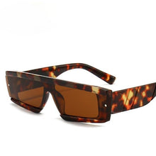 Load image into Gallery viewer, Fashion Trendy Chunky Frame 90s Rectangle Popular & Unique Square Small Sunglasses For Women & Men Rectangle Personalized Sun Glasses Design Outdoor Decent Shades Eyewear