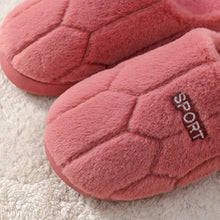 Load image into Gallery viewer, Fashion Winter Home Plush Slippers For Women Couples Non Slip House Shoes Unisex Men Indoor Bedrom House Slippers Cozy Fluff Bedroom Slippers Spa Slippers Closed Toe Design