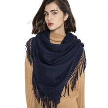 Load image into Gallery viewer, Fashion Winter Soft Wool Scarf Thickening Cashmere Lightweight Scarves Elegant Scarves Cashmere Escharpe Scarfs Lightweight Shawls Hijabs Shawls Scarves Warm Warps For Women