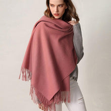 Load image into Gallery viewer, Fashion Winter Soft Wool Scarf Thickening Cashmere Lightweight Scarves Elegant Scarves Cashmere Escharpe Scarfs Lightweight Shawls Hijabs Shawls Scarves Warm Warps For Women