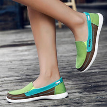 Load image into Gallery viewer, Fashion Women Flat Shoes New Espadrilles Casual Canvas Spring Summer Women Flat Mesh Running Casual Slip On Comfortable Walking Flats Shoes For Womens