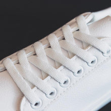 Load image into Gallery viewer, Fashion Women's Vulcanize White Shoes Spring New Casual Classic Leather Women Casual White Sneakers Casual Sports Flat Low Top Sneaker Lace-up Classic Shoes