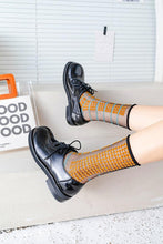 Load image into Gallery viewer, Fashion Women Socks New Spring Summer Mesh Thin Long Printed Socks Women Casual Breathable Fresh Flower Socks Korea Style Color Thin Socks For Women