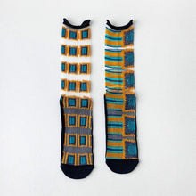 Load image into Gallery viewer, Fashion Women Socks New Spring Summer Mesh Thin Long Printed Socks Women Casual Breathable Fresh Flower Socks Korea Style Color Thin Socks For Women
