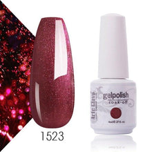 Load image into Gallery viewer, Fashion Womens Gel Nail Polish Multi Colors New UV LED Glossy Matte Luxury Design For Women
