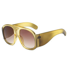 Load image into Gallery viewer, Fashionable & Luxury Round Shape Sunglasses For Men & Women & Designer Oversized & Attractive Personality Colorful Frames Unique Glasses In Retro Style Sunglasses