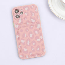 Load image into Gallery viewer, Fashionable Anti-Scratch Soft Lining Protective Case For iPhone Cases Card Holder Cute Flower Heart Phone Case For iPhone 12 13 Mini Pro Beautiful Design Soft Iphone Case