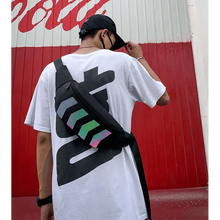 Load image into Gallery viewer, Fashionable Flash Reflective Chest Bag Iridescent Belt Bum Bag For Travel Festival Sports Unisex Waist Bags
