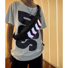 Load image into Gallery viewer, Fashionable Flash Reflective Chest Bag Iridescent Belt Bum Bag For Travel Festival Sports Unisex Waist Bags