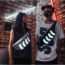 Load image into Gallery viewer, Fashionable Flash Reflective Chest Bag Iridescent Belt Bum Bag For Travel Festival Sports Unisex Waist Bags