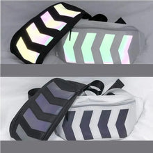 Load image into Gallery viewer, Fashionable Flash Reflective Chest Bag Iridescent Belt Bum Bag For Travel Festival Sports Unisex Waist Bags