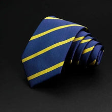 Load image into Gallery viewer, Fashionable Men Office Elegant Necktie Daily Wear Wedding Necktie Party Men Striped Formal Design Neckties Classic Plaid Necktie Stripe Ties Pattern Business Formal Tie