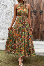 Load image into Gallery viewer, Elegant Floral Sleeveless Dress Lightweight & Feminine Summer Essential Beautiful Print Dress