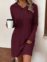 Load image into Gallery viewer, Seductive Polyester Mini Dress in Red, Grey, Brown, Black, Apricot - Sizes S to XL