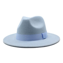 Load image into Gallery viewer, Autumn Winter Big Brim Wool Hat – Unisex Bell Crown Bucket Hat