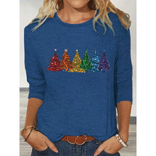 Load image into Gallery viewer, Women’s Christmas Shirt | Cute Christmas Tree Graphic Tee