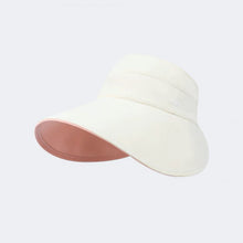 Load image into Gallery viewer, Double-Sided Wide-Brim Sun Hat – Packable Empty Crown Outdoor Hat for Women