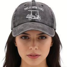 Load image into Gallery viewer, Funny Golf Cart Hat Adjustable Baseball Cap