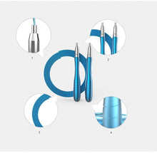 Load image into Gallery viewer, Fitness Self-Locking Speed Jump Rope Jumping Skipping Rope Training Tangle-Free Skipping Rope Sport Self-Locking And Screw-Free Design Jumping Rope Fitness Speed Rope