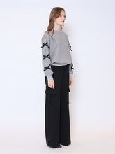 Load image into Gallery viewer, Flap Pocket Wide Leg Sweat Pants