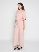 Load image into Gallery viewer, Flap Pocket Wide Leg Sweat Pants