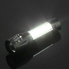Load image into Gallery viewer, Flashlights Rechargeable USB Portable Super Bright Waterproof Zoomable Portable LED Focus Flashlight Mini Torch Tactical Flash Light Torch Light Camping Hiking