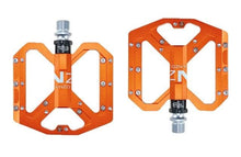 Load image into Gallery viewer, Flat Foot Ultralight Mountain Bike Pedals CNC Aluminum Alloy Sealed 3 Bearing Anti-slip Bicycle Pedals Bicycle Bike Pedals CNC Machined Platform Pedal 3 Sealed Bearings Bicycle Pedal For Adult And Youth With Non-Slip