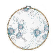 Load image into Gallery viewer, Flat Round Net Embroider Display Stand Net Yarn Wedding Ornaments Wall Hanging Decors Hot Decor for Living Room or Bedroom Unique Wall Art
