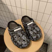 Load image into Gallery viewer, Flat Slippers For Women Summer Slipper Cute Sandals Casual Shoes Hollow Out Mesh Sandal Clogs Sandals Quick Drying Slippers Walking Lightweight Rain Beach Summer Pool Water Shoes Breathable Footwear