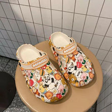 Load image into Gallery viewer, Flat Slippers For Women Summer Slipper Cute Sandals Casual Shoes Hollow Out Mesh Sandal Clogs Sandals Quick Drying Slippers Walking Lightweight Rain Beach Summer Pool Water Shoes Breathable Footwear