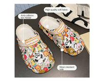 Load image into Gallery viewer, Flat Slippers For Women Summer Slipper Cute Sandals Casual Shoes Hollow Out Mesh Sandal Clogs Sandals Quick Drying Slippers Walking Lightweight Rain Beach Summer Pool Water Shoes Breathable Footwear