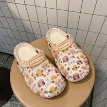 Load image into Gallery viewer, Flat Slippers For Women Summer Slipper Cute Sandals Casual Shoes Hollow Out Mesh Sandal Clogs Sandals Quick Drying Slippers Walking Lightweight Rain Beach Summer Pool Water Shoes Breathable Footwear