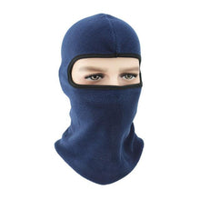 Load image into Gallery viewer, Fleece Winter Warmer Thermal Windproof Balaclava Cold Weather Hat Helmet Liner Full Face Caps Men Women Cap Beanies Balaclava Shawl Women Winter Hat Soft Knitted Hooded Neck Collar Cap Beanie Hat Warm Scarf Unisex Bonnet Hooded Scarf Hat