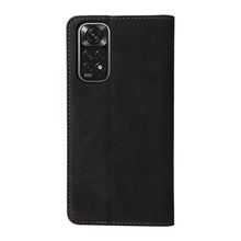 Load image into Gallery viewer, Flip Leather RFID Blocking Wallet Case For Xiaomi Redmi Note 11 10 9 8 7 10C 10A 9 9A 9C 9T 8 Xiaomi Poco X3 X4 NFC M3 M4 Pro F3 Magnetic Leather Wallet Card Slots Phone Case Flip Bumper Protective Cover