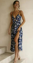 Load image into Gallery viewer, Floral Boho Chic Midi Dress