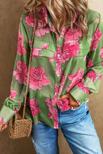 Load image into Gallery viewer, Floral Elegance Long Sleeve Shirt