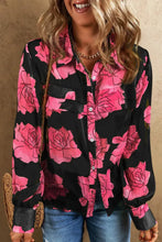 Load image into Gallery viewer, Floral Elegance Long Sleeve Shirt