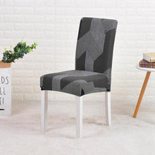 Load image into Gallery viewer, Floral Printing Chair Cover Elastic Anti-dirty Stretch Removable Hotel Banquet Kitchen Seat Case Washable Dining Chair Covering Washable Chair Seat Covers Protector for Dining Room Universal Spandex Solid Chair Slip Covers
