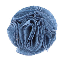 Load image into Gallery viewer, Vittorio Vico Men's Formal Solid Rose Seersucker Flower Lapel Pin: Flower Pin Suit Accessories Pins for Suit or Tuxedo