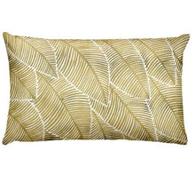 Load image into Gallery viewer, Flowers Birds Green Plants Printed Waist Pillowcase Home Pillow Decoration Tropical Green Texture Exotic Flower Cotton Linen Outdoor Pillow Cases Sofa Bed Throw Pillow 50x30CM