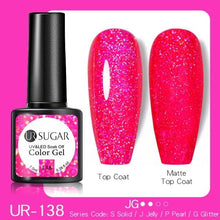 Load image into Gallery viewer, Fluorescent Gel Nail Polish Yellow Green High Quality Colors UV Strong Matte Effect Luxury Design For Girls and Women