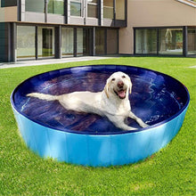 Load image into Gallery viewer, Foldable Dog Pool Foldable PVC Dog Pet Bath Swimming Tub Play Cooling Mat Swimming Pool For Large Medium Dogs Cats Accessories Foldable Dog Pool PVC Pet Swimming Pool Dog Paddling Swimming Bathing Tub