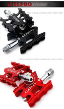 Load image into Gallery viewer, Folding Bike Pedal Sealed Bearing Aluminum Alloy Non-slip Road Bike Universal Bicycle Pedal For Universal Bikes Mountain Bike Pedals Pedals Ultra Light Aluminum Alloy Platform Pedals Sealed Bearing Non-Slip Bicycle Pedal For Road Bike