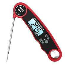 Load image into Gallery viewer, Food Digital Kitchen Thermometer For Meat Water Milk Waterproof Kitchen Cooking Food Thermometer with Probe Backlight & Calibration Best Quick Grill Meat Thermometer For Grilling BBQ Smoker Chefs Cooking Probe Waterproof Electronic Probe Kitchen Tools