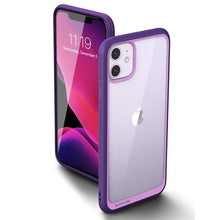 Load image into Gallery viewer, For iPhone 11 Case 6.1 inch Stylish Protective Bumper Case Elegant Cover For iPhone 11 6.1 inch Protective Clear Case For iPhone Ultra Slim Shockproof Clear Transparent Soft Case