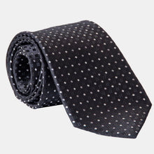Load image into Gallery viewer, Barbera - Silk Jacquard Tie - Black