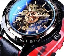 Load image into Gallery viewer, Forsining Scarlet Leather Timepiece